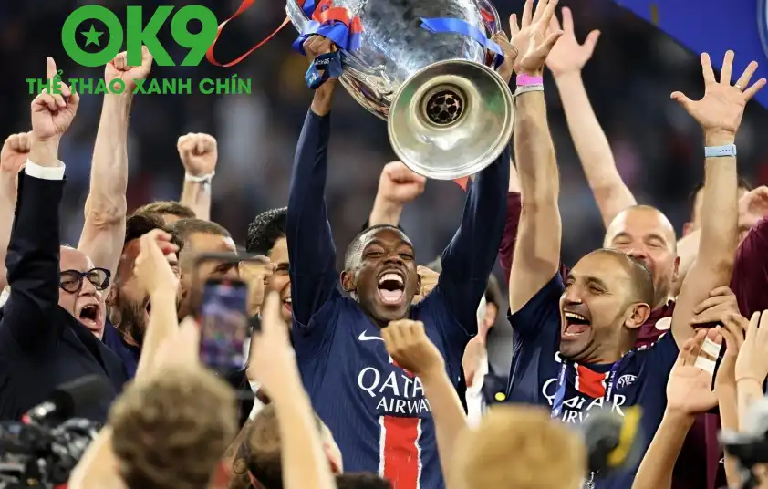 Dembele trải qua mùa giải 2024/25 bùng nổ với các danh hiệu cao quý